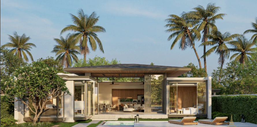 Casa de 4 dormitorios en Bang Tao, Tailandia № 75493