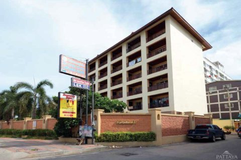 Condo on Jomtien Beach, Pattaya, Thailand, 1 bedroom  № 242382 - photo 2
