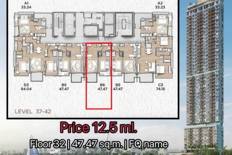 Apartment in Pattaya, Thailand 1 bedroom № 234152 - photo 20