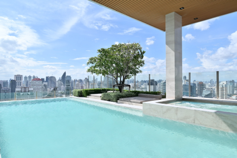 Condo à Bangkok, Thaïlande, 1 chambre № 249036