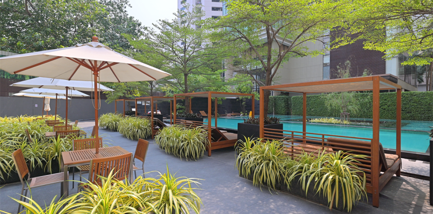 Condo à Bangkok, Thaïlande, 3 chambres № 186299