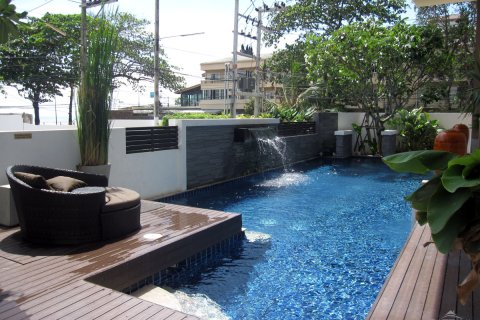 Condo on Jomtien Beach, Pattaya, Thailand, 1 bedroom  № 242827