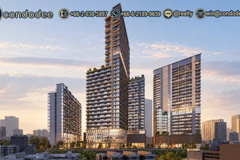 Eigentumswohnung in Huai Khwang, Bangkok, Thailand, 2 Schlafzimmer № 251042