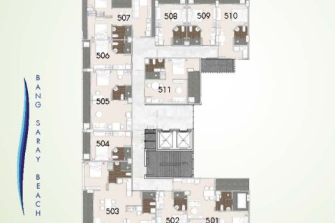 Condominio de 1 dormitorio en Pattaya, Tailandia № 241948 - foto 13