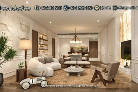 Eigentumswohnung in Bangkok, Thailand, 3 Schlafzimmer  № 251066