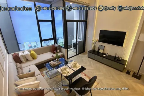 Eigentumswohnung in Huai Khwang, Bangkok, Thailand, 1 Schlafzimmer № 251039 - Foto 8