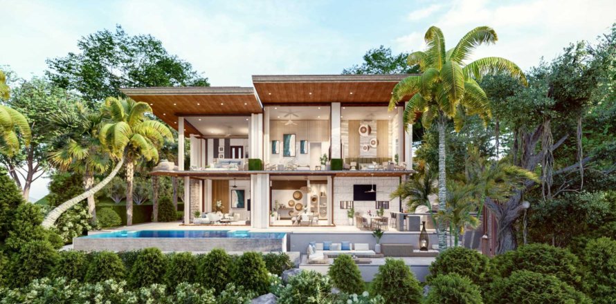 Casa de 4 dormitorios en Mai Khao, Tailandia № 104309