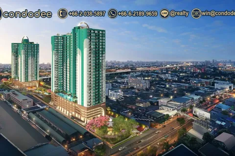 Кондоминиум с 1 спальней в Ратчатхеви, Бангкок, Таиланд № 234322 - фото 2