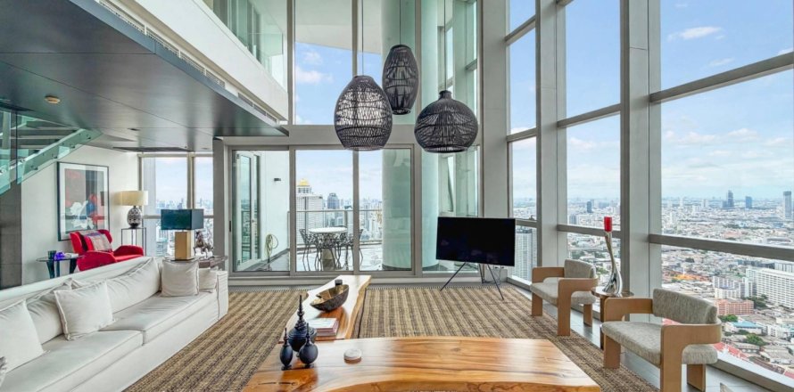 Penthouse in Bangkok, Thailand 4 Schlafzimmer № 234364