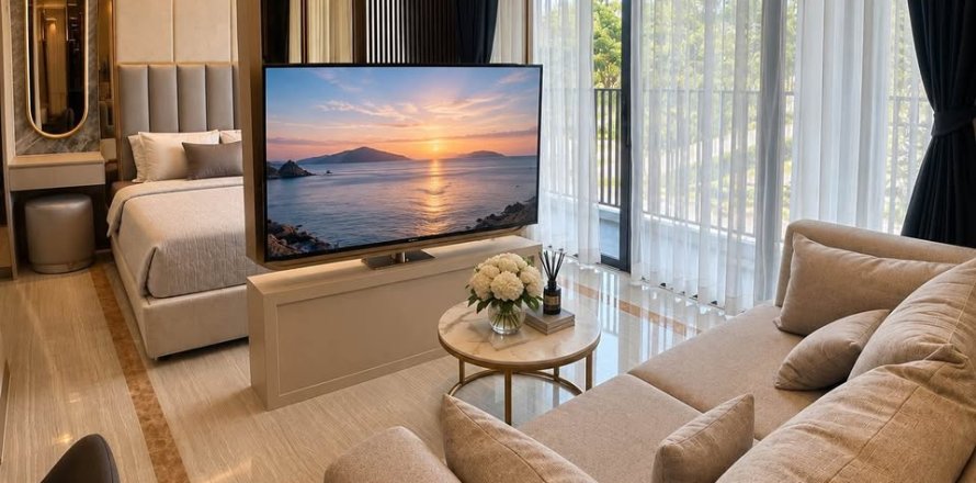 Wohnung in Pattaya, Thailand 2 Zimmer № 254750