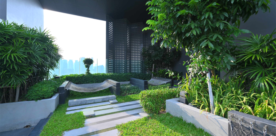 Condo à Bangkok, Thaïlande, 1 chambre  № 234383