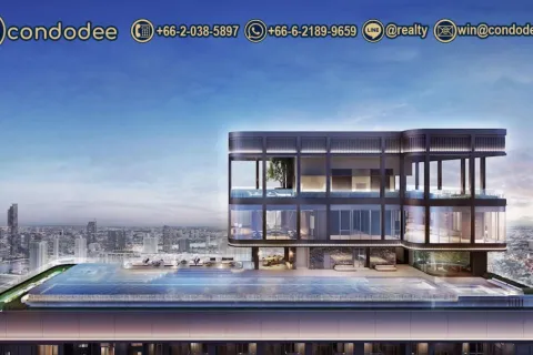 Condo in Bangkok, Thailand, 2 bedrooms  № 234335 - photo 4