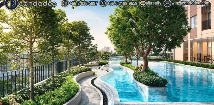 คอนโดมิเนียมในกรุงเทพฯ, ประเทศไทย, 1 ห้องนอน № 241576