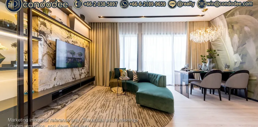 Eigentumswohnung in Ratchathewi, Bangkok, Thailand, 2 Schlafzimmer  № 234326