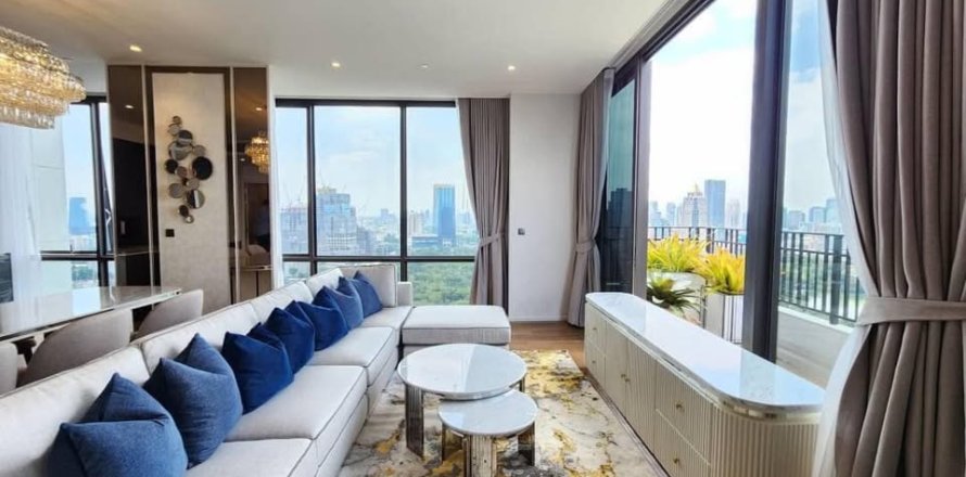 Condominio de 4 dormitorios en Pathum Wan, Bangkok, Tailandia № 163887