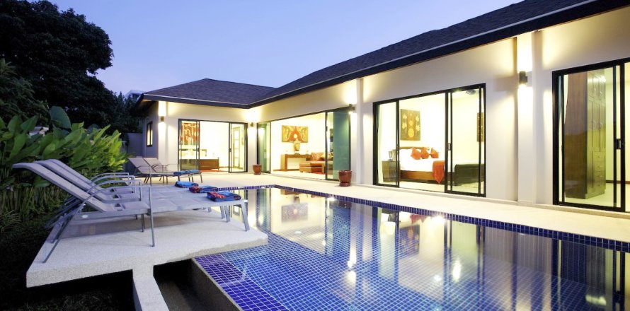 Chalet de 3 dormitorios en Nai Harn Beach, Tailandia № 71525