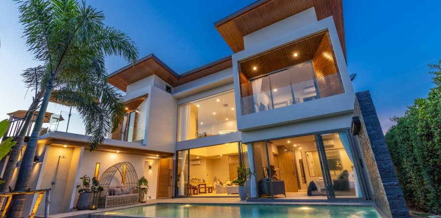 Chalet de 3 dormitorios en Bang Tao, Tailandia № 152361