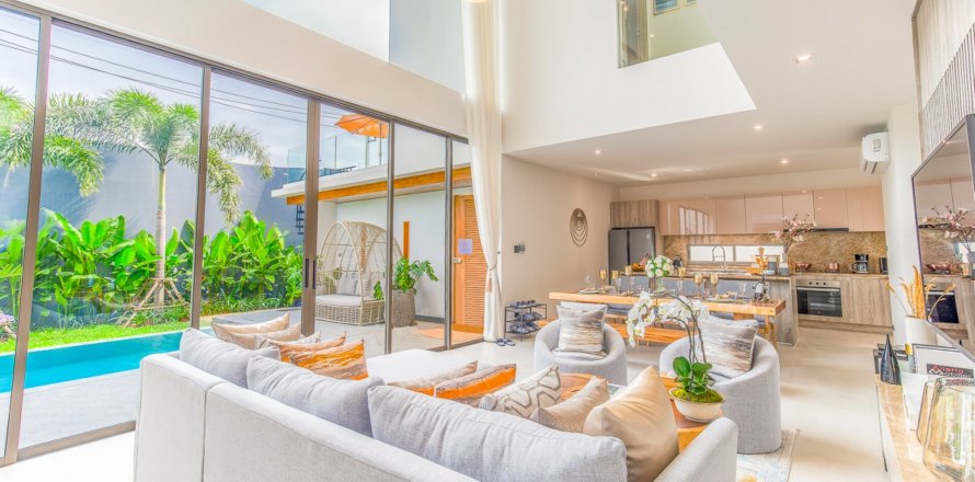 Chalet de 3 dormitorios en Bang Tao, Tailandia № 210003