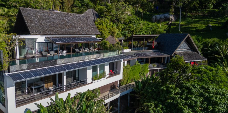 Chalet de 7 dormitorios en Kamala, Tailandia № 153696
