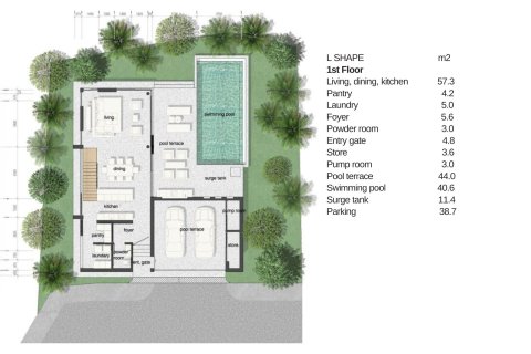 Chalet de 3 dormitorios en Bang Tao, Tailandia № 152575 - foto 14