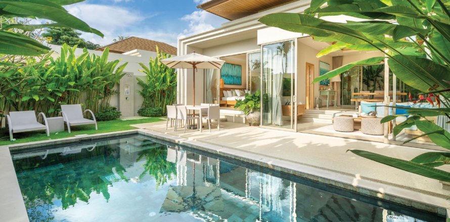 Chalet de 3 dormitorios en Bang Tao, Tailandia № 210254