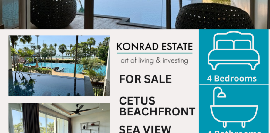 Condominio de 4 dormitorios en Pattaya, Tailandia № 152418
