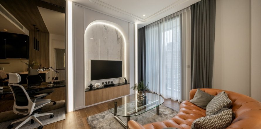 Estudio en el condominio en Pathum Wan, Bangkok, Tailandia № 163883