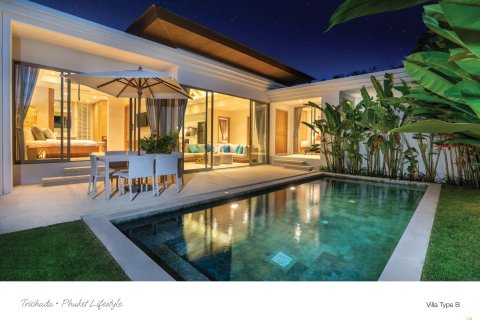 Chalet de 3 dormitorios en Bang Tao, Tailandia № 210254 - foto 6