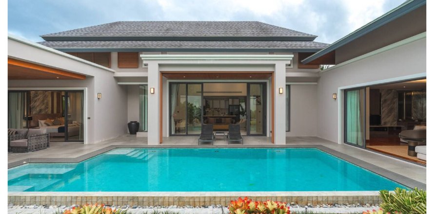 Chalet de 3 dormitorios en Bang Tao, Tailandia № 210010