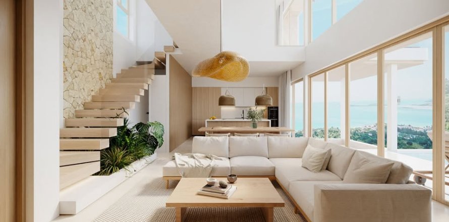 Villa à Ko Samui, Thaïlande 4 chambres № 162223