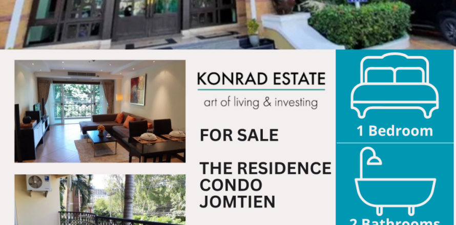 Condominio de 1 dormitorio en Pattaya, Tailandia № 150390