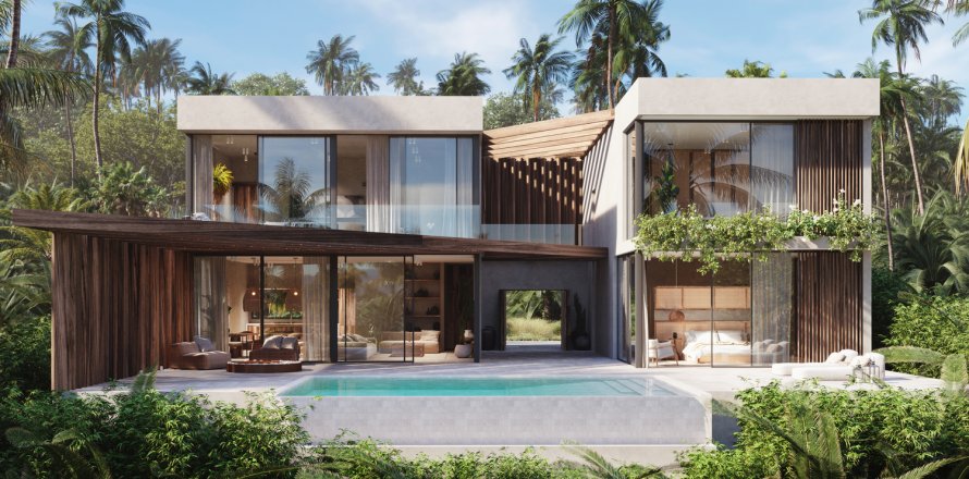 Chalet de 3 dormitorios en Chaweng Beach, Ko Samui, Tailandia № 154563