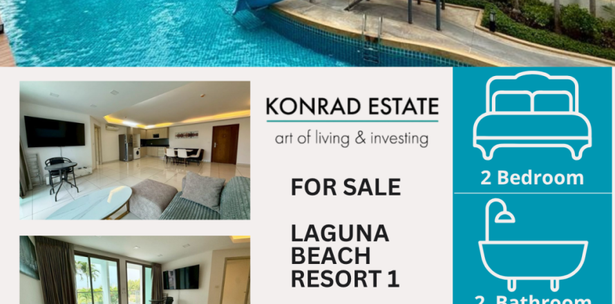 Condominio de 2 dormitorios en Pattaya, Tailandia № 198767