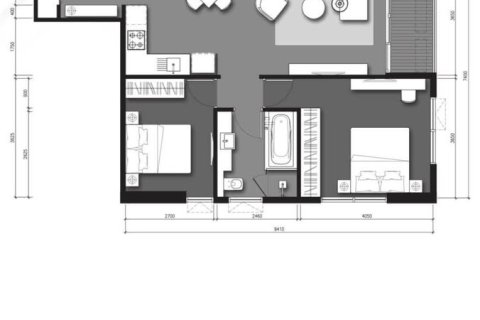 Condo à Watthana, Bangkok, Thaïlande, 2 chambres № 167038 - photo 9