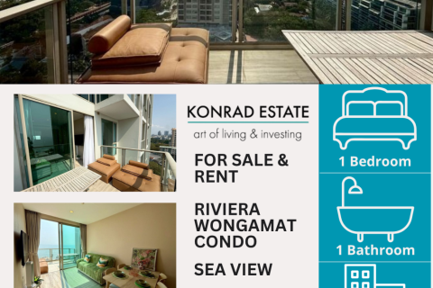 คอนโดมิเนียมในพัทยา, ประเทศไทย, 1 ห้องนอน № 173952