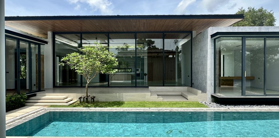 Chalet de 4 dormitorios en Bang Tao, Tailandia № 210011