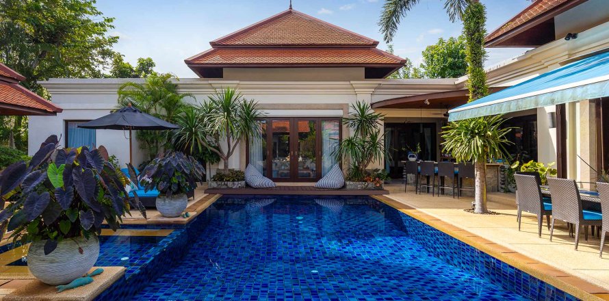 Chalet de 4 dormitorios en Bang Tao, Tailandia № 152573