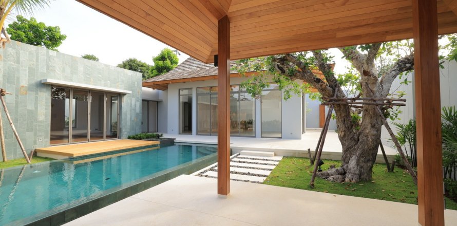 Chalet de 4 dormitorios en Bang Tao, Tailandia № 210015