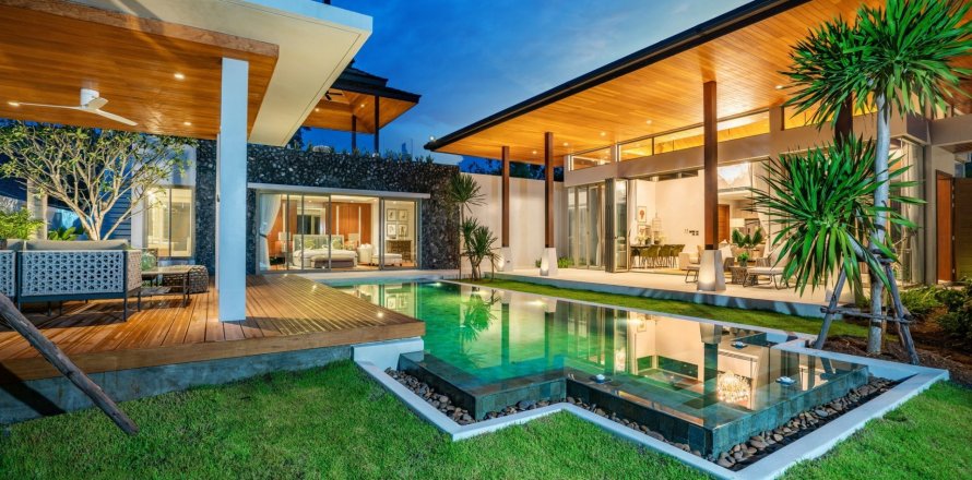 Chalet de 4 dormitorios en Bang Tao, Tailandia № 70388