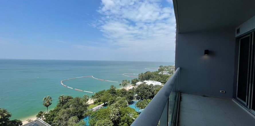 Condo à Pattaya, Thaïlande, 2 chambres à Zire Wongamat  № 121065