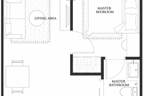 Apartamento de 1 dormitorio en Pattaya, Tailandia № 226050 - foto 5