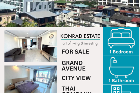 Eigentumswohnung in Pattaya, Thailand, 1 Schlafzimmer  № 146323