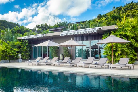 Chalet de 7 dormitorios en Layan Beach, Tailandia № 74436 - foto 17