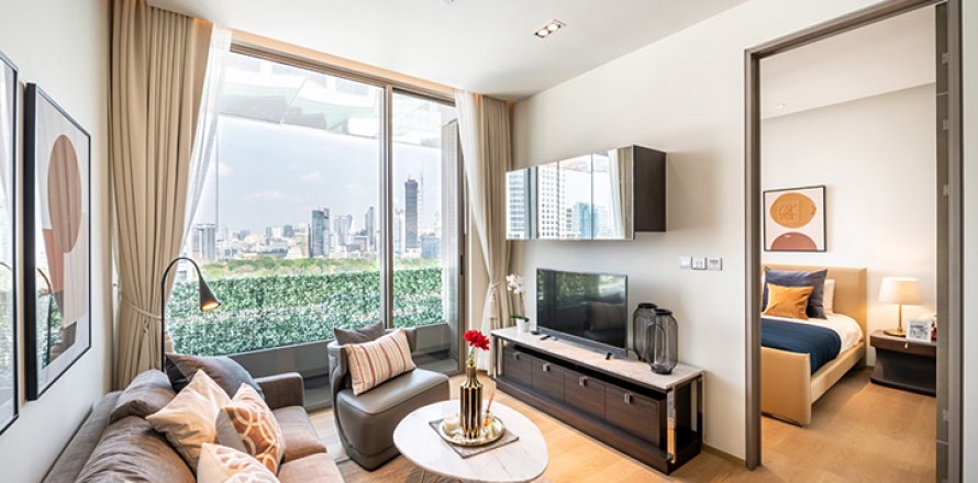 Estudio en el condominio en Bang Rak, Bangkok, Tailandia № 164847