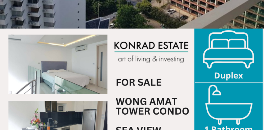 Condominio de 1 dormitorio en Pattaya, Tailandia № 150911