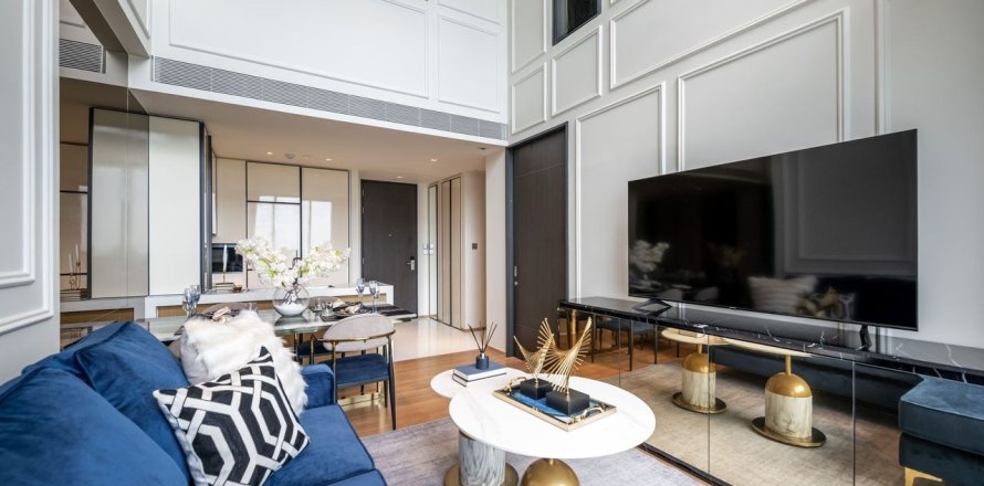 Condominio de 2 dormitorios en Khlong Toei, Bangkok, Tailandia № 163774