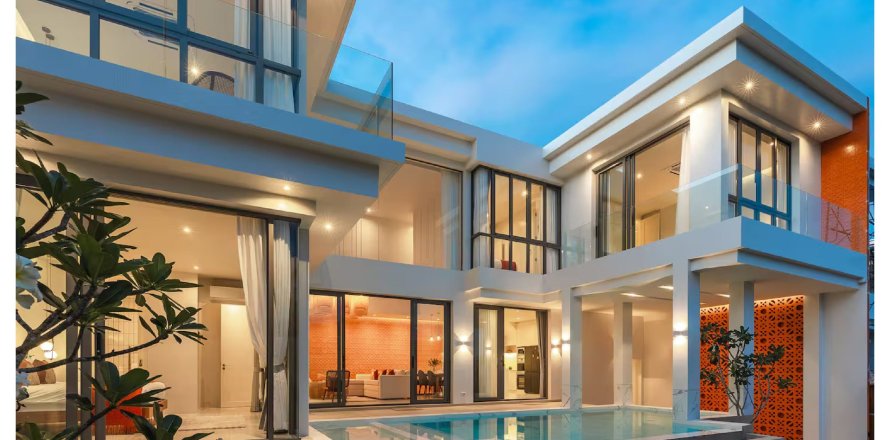 Chalet de 4 dormitorios en Bang Tao, Tailandia № 210017
