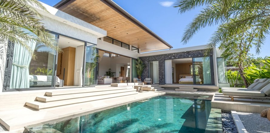 Chalet de 3 dormitorios en Bang Tao, Tailandia № 152578