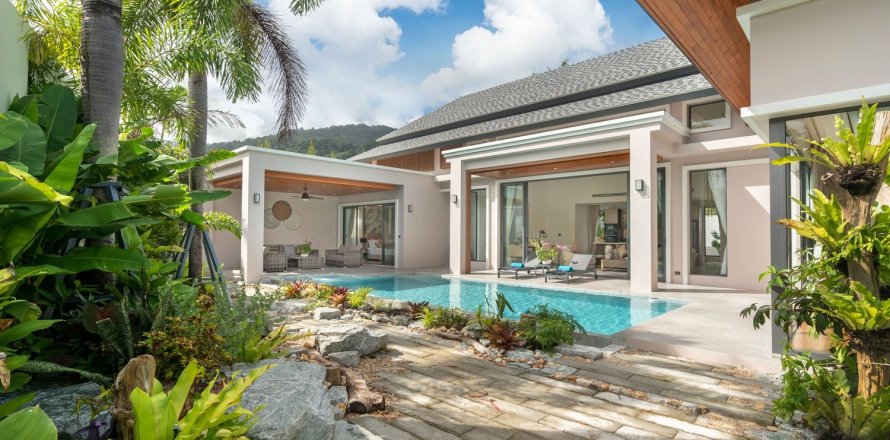 Chalet de 4 dormitorios en Bang Tao, Tailandia № 71768