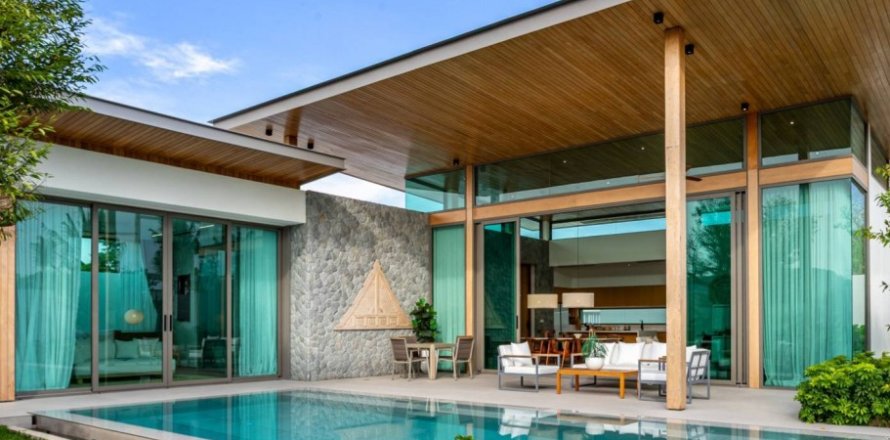 Chalet de 3 dormitorios en Bang Tao, Tailandia № 210253
